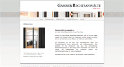 Desktop Screenshot of gassner.de